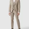 Aktion ? CG – Club Of Gents Slim Fit 2-Knopf-Sakko Aus Schurwolle YOUR OWN PARTY By CG – CLUB Of GENTS – Beige Meliert ? 17