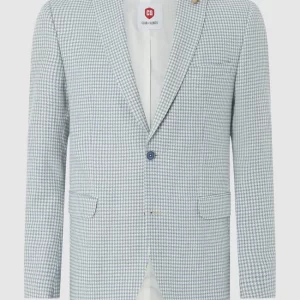 Beste Bewertungen von ? CG – Club Of Gents Slim Fit 2-Knopf-Sakko Mit Leinen-Anteil Modell ‘Paul’ – Hellblau ? 11