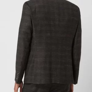 Bestpreis ? Strellson Slim Fit 2-Knopf-Sakko Mit Stretch-Anteil Modell ‘Arndt’ – Dunkelbraun ? 15