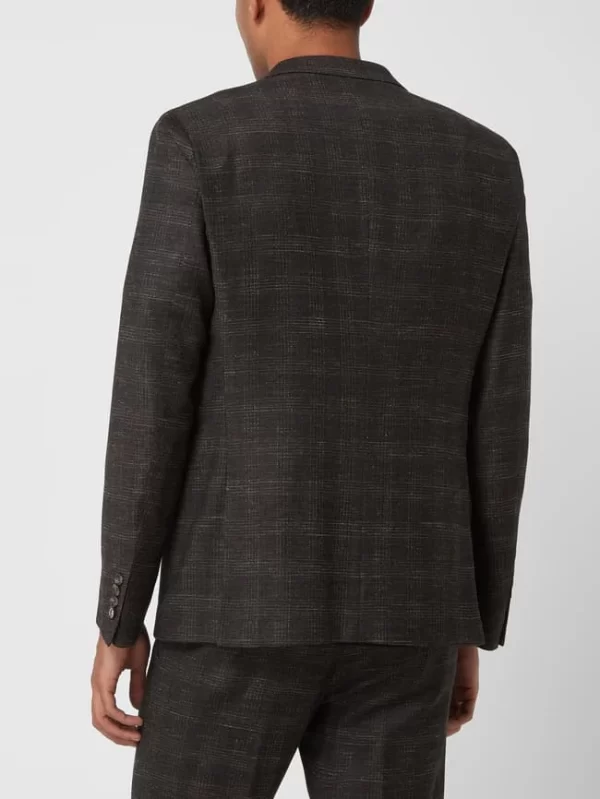 Bestpreis ? Strellson Slim Fit 2-Knopf-Sakko Mit Stretch-Anteil Modell ‘Arndt’ – Dunkelbraun ? 6