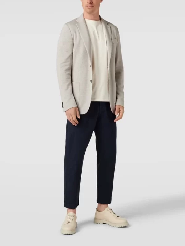 Schlussverkauf ? BOSS Slim Fit 2-Knopf-Sakko Modell ‘Hanry’ – Beige ❤️ 1