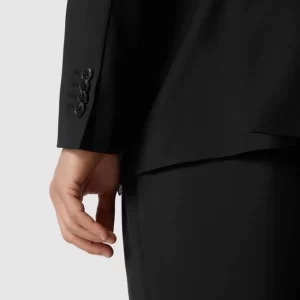 Am billigsten ? Christian Berg Men 2-Knopf-Sakko Mit Stretch-Anteil – Schwarz ❤️ 11