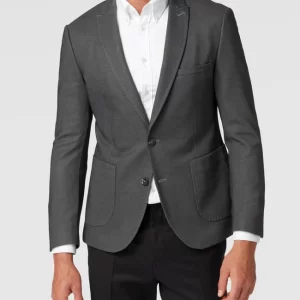 Rabatt ? Cinque Slim Fit 2-Knopf-Sakko Mit Viskose-Anteil Modell ‘Cirelli’ – Hellgrau ? 13