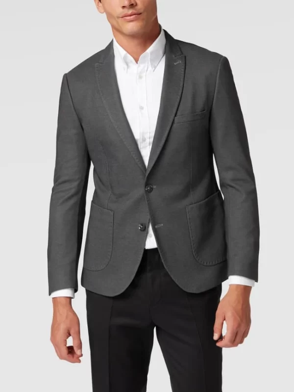 Rabatt ? Cinque Slim Fit 2-Knopf-Sakko Mit Viskose-Anteil Modell ‘Cirelli’ – Hellgrau ? 5