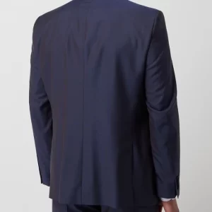 Bestes Angebot ? Pierre Cardin Regular Fit 2-Knopf-Sakko Aus Schurwollmischung Modell ‘Grant’ – ‘Futureflex’ – Marineblau ⭐ 21