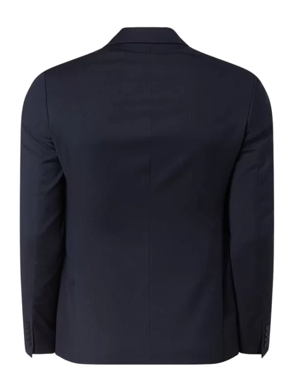 Top 10 ? Montego Super Slim Fit 2-Knopf-Sakko Mit Stretch-Anteil – Marineblau ? 4