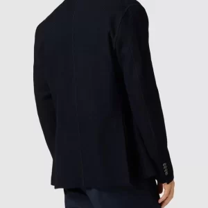 Besorgen ❤️ Windsor Sakko Mit Strickmuster Modell ‘Salto’ – Marineblau ? 15