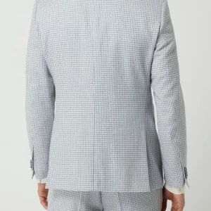Beste Bewertungen von ? CG – Club Of Gents Slim Fit 2-Knopf-Sakko Mit Leinen-Anteil Modell ‘Paul’ – Hellblau ? 21