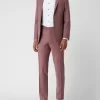 Neu ❤️ Daniel Hechter Modern Fit 2-Knopf-Sakko Mit Stretch-Anteil – Bordeaux Rot ? 20