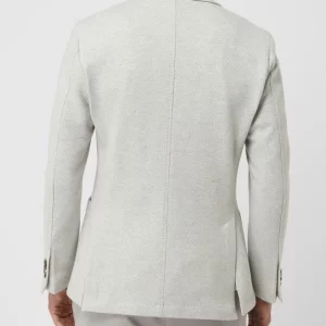 Neu ? Windsor Shaped Fit 2-Knopf-Sakko Aus Wollmischung Modell ‘Maglia’ – Hellgrau ? 16