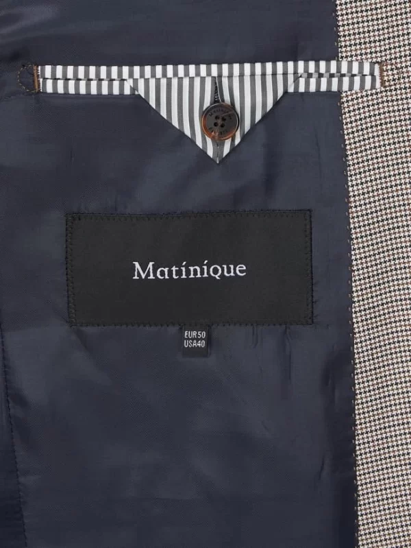 Bester Verkauf ? Matinique Regular Fit 2-Knopf-Sakko Mit Leinen-Anteil Modell ‘Mageorge’ – Khaki ? 8
