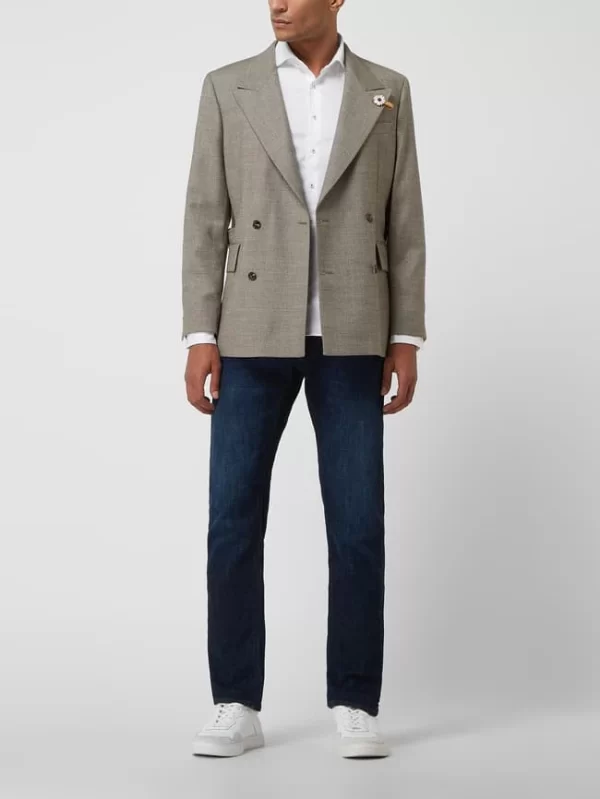 Bestpreis ? Baldessarini 2-Knopf-Sakko Aus Schurwoll-Elasthan-Mix Modell ‘Carter’ – Beige ? 1
