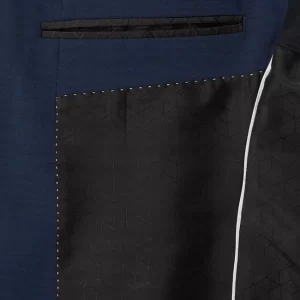 Auslauf ? S.Oliver BLACK LABEL 2-Knopf-Sakko Mit Stretch-Anteil – Royalblau ? 16