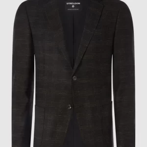 Bestpreis ? Strellson Slim Fit 2-Knopf-Sakko Mit Stretch-Anteil Modell ‘Arndt’ – Dunkelbraun ? 9