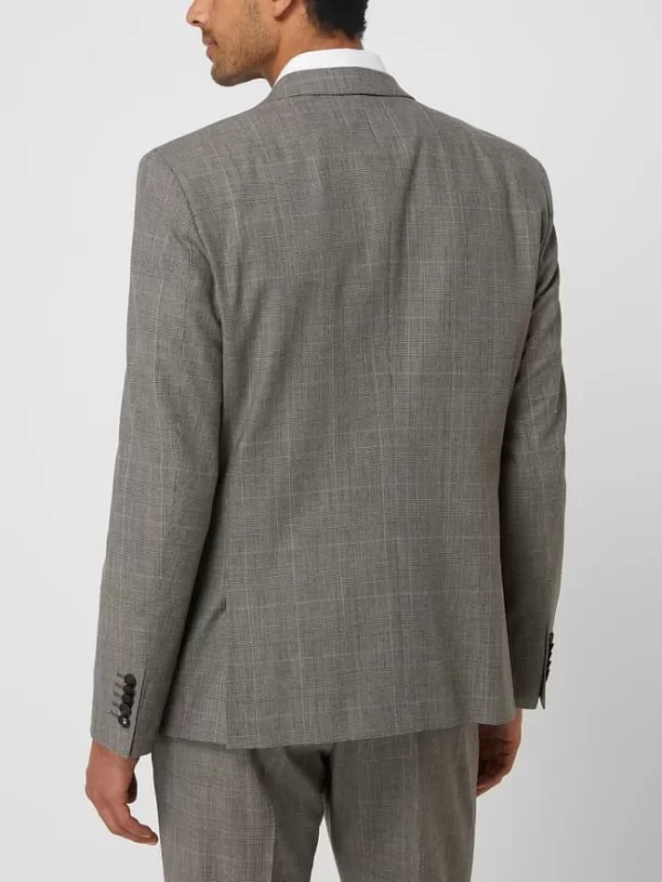 Bestes Angebot ? Strellson Slim Fit 2-Knopf-Sakko Aus Wollmischung Modell ‘Aidan’ – Beige ? 7