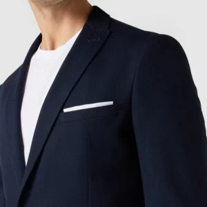 Schlussverkauf ? Cinque 2-Knopf-Sakko Mit Stretch-Anteil Modell ‘Cirelli’ – Blau ? 11