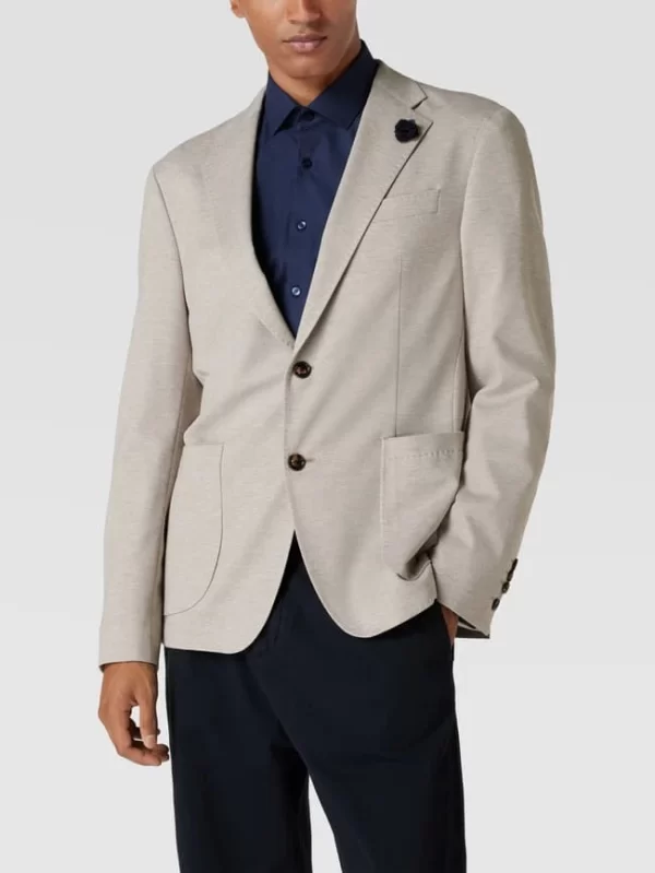 Blitzangebot ? JOOP! Collection Sakko Mit Floralem Detail Modell ‘Hoverest-J28’ – Beige ? 5