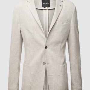Schlussverkauf ? BOSS Slim Fit 2-Knopf-Sakko Modell ‘Hanry’ – Beige ❤️ 9