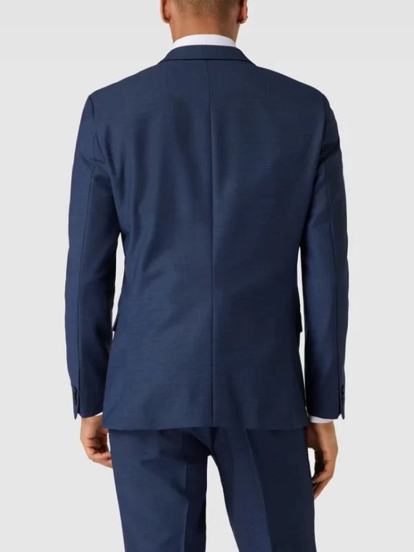 Bestpreis ? HUGO Sakko Mit Strukturmuster – Blau ❤️ 6