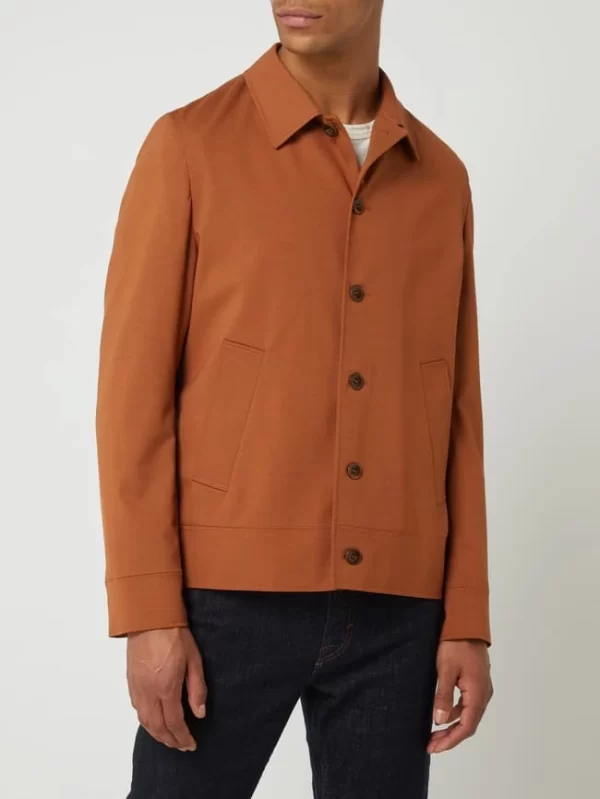 Bester Verkauf ? CG – Club Of Gents Slim Fit Sakko Mit Stretch-Anteil Modell ‘Ave’ – Orange ? 5