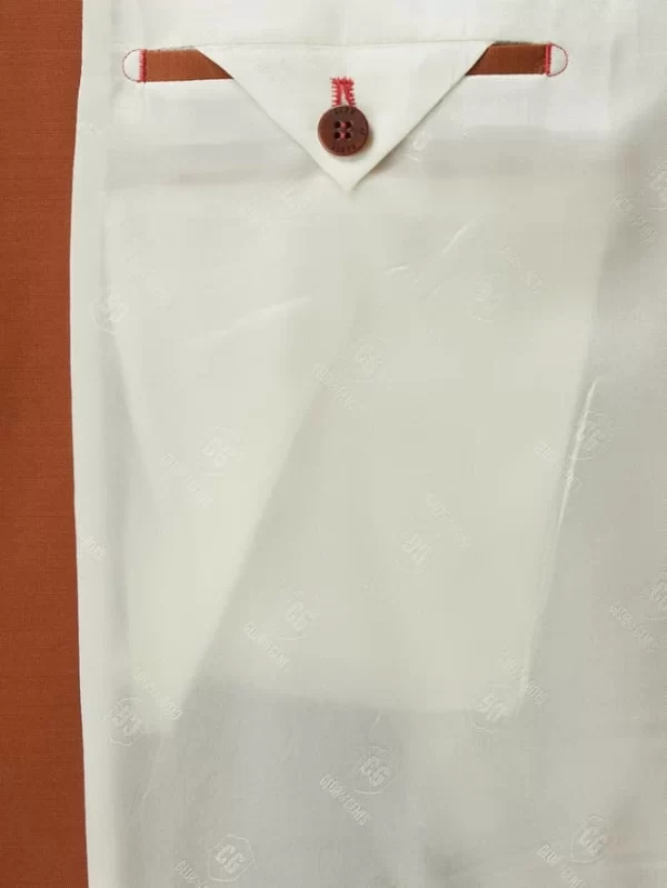 Bester Verkauf ? CG – Club Of Gents Slim Fit Sakko Mit Stretch-Anteil Modell ‘Ave’ – Orange ? 7