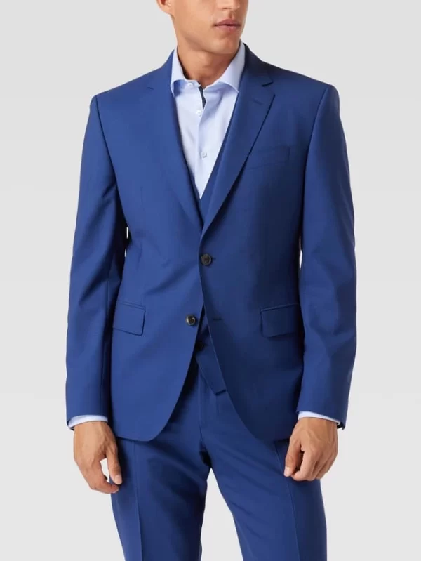 Blitzangebot ? BOSS Sakko Mit Reverskragen Modell ‘Huge’ – Marineblau ? 5