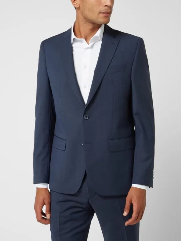 Angebote ✔️ Pierre Cardin Modern Fit 2-Knopf-Sakko Mit Stretch-Anteil Modell ‘Grant’ – ‘Futureflex’ – Marineblau ? 5
