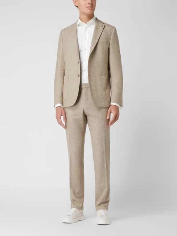 Beste Bewertungen von ? DIGEL Modern Fit 2-Knopf-Sakko Mit Seide-Anteil Modell ‘Edward’ – Beige ? 1
