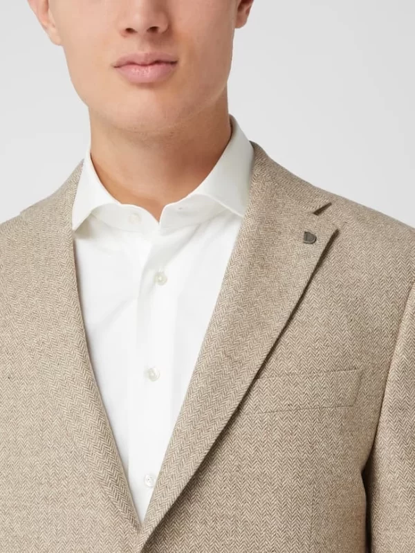 Beste Bewertungen von ? DIGEL Modern Fit 2-Knopf-Sakko Mit Seide-Anteil Modell ‘Edward’ – Beige ? 4