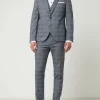 Blitzangebot ? Cinque Slim Fit 2-Knopf-Sakko Mit Glencheck-Dessin Modell ‘Cidati’ – Blau ⌛ 20