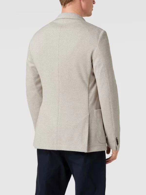 Schlussverkauf ? BOSS Slim Fit 2-Knopf-Sakko Modell ‘Hanry’ – Beige ❤️ 6