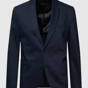 Top 10 ? Drykorn Slim Fit 2-Knopf-Sakko Mit Stretch-Anteil Modell ‘Hurley’ – Marineblau ? 9