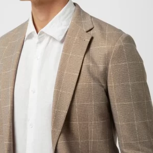 Besorgen ✨ MCNEAL 2-Knopf-Sakko Mit Karomuster – Beige ? 12