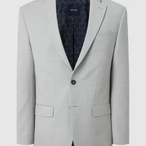 Schlussverkauf ? Pierre Cardin Modern Fit 2-Knopf-Sakko Mit Stretch-Anteil Modell ‘Grant’ – ‘Futureflex’ – Hellgrau ? 10