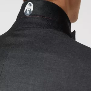 Angebote ✨ CG – Club Of Gents Slim Fit 2-Knopf-Sakko Aus Schurwolle – ‘Savile Row’ – Dunkelgrau ? 11