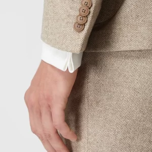 Beste Bewertungen von ? DIGEL Modern Fit 2-Knopf-Sakko Mit Seide-Anteil Modell ‘Edward’ – Beige ? 21