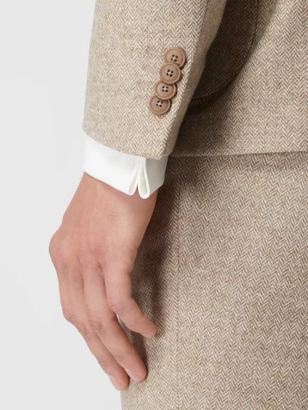 Beste Bewertungen von ? DIGEL Modern Fit 2-Knopf-Sakko Mit Seide-Anteil Modell ‘Edward’ – Beige ? 8