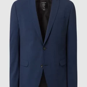 Auslauf ? S.Oliver BLACK LABEL 2-Knopf-Sakko Mit Stretch-Anteil – Royalblau ? 10