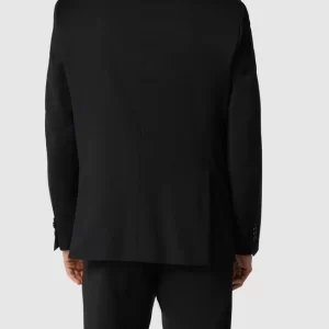 Am billigsten ? Christian Berg Men 2-Knopf-Sakko Mit Stretch-Anteil – Schwarz ❤️ 15