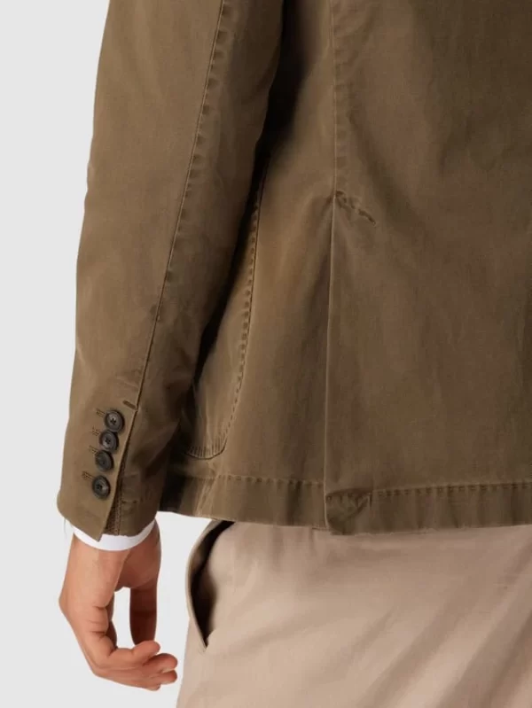 Am billigsten ? JOOP! Collection Slim Fit 2-Knopf-Sakko Mit Stretch-Anteil – Olivgrün ? 4