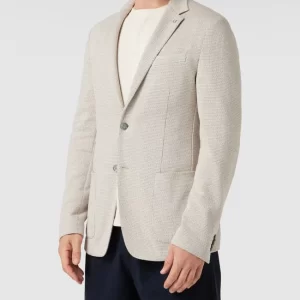 Schlussverkauf ? BOSS Slim Fit 2-Knopf-Sakko Modell ‘Hanry’ – Beige ❤️ 13