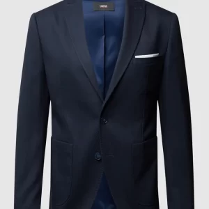 Schlussverkauf ? Cinque 2-Knopf-Sakko Mit Stretch-Anteil Modell ‘Cirelli’ – Blau ? 9