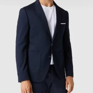 Schlussverkauf ? Cinque 2-Knopf-Sakko Mit Stretch-Anteil Modell ‘Cirelli’ – Blau ? 13