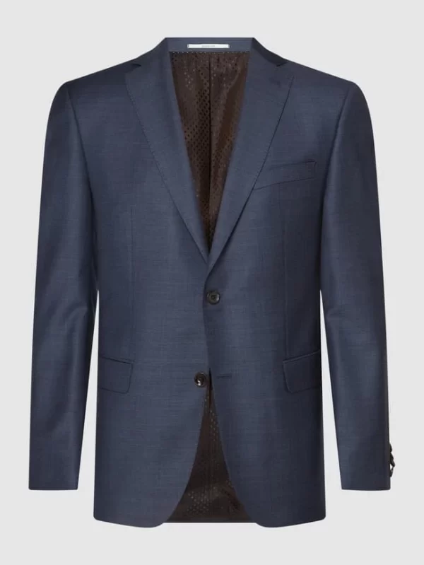 Brandneu ✨ Carl Gross Modern Fit 2-Knopf-Sakko Aus Schurwolle Modell ‘Steven’ – Rauchblau ? 3