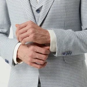 Beste Bewertungen von ? CG – Club Of Gents Slim Fit 2-Knopf-Sakko Mit Leinen-Anteil Modell ‘Paul’ – Hellblau ? 19