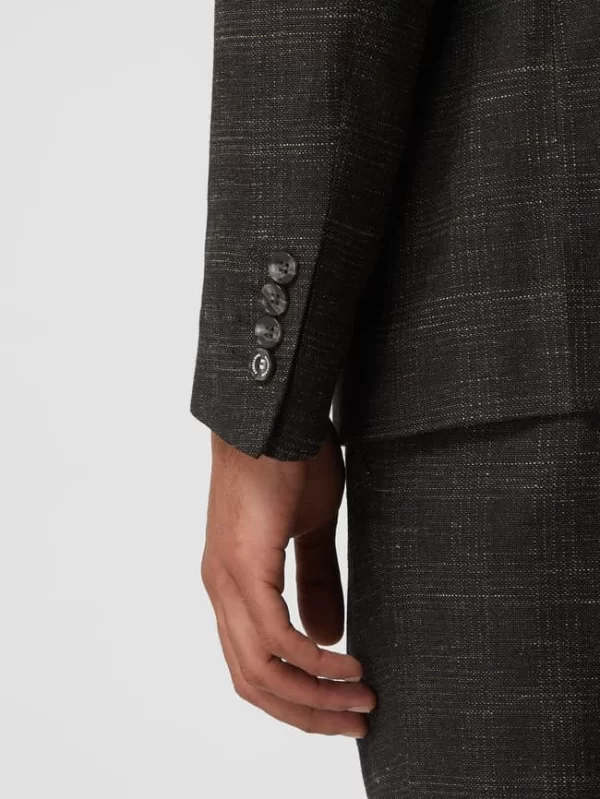 Bestpreis ? Strellson Slim Fit 2-Knopf-Sakko Mit Stretch-Anteil Modell ‘Arndt’ – Dunkelbraun ? 4