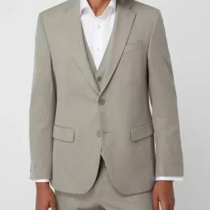 Beste Bewertungen von ? Pierre Cardin 2-Knopf-Sakko Mit Stretch-Anteil Modell ‘Grant’ – Schlamm ? 14