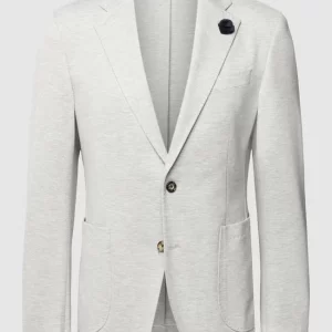 Auslauf ⌛ JOOP! Collection Sakko Mit Floralem Detail Modell ‘Hoverest-J28’ – Hellgrau ? 9