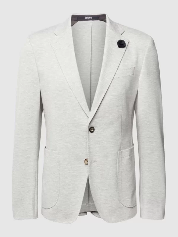 Auslauf ⌛ JOOP! Collection Sakko Mit Floralem Detail Modell ‘Hoverest-J28’ – Hellgrau ? 3