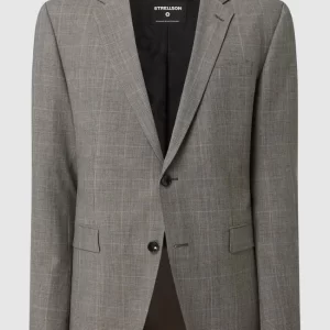 Bestes Angebot ? Strellson Slim Fit 2-Knopf-Sakko Aus Wollmischung Modell ‘Aidan’ – Beige ? 10